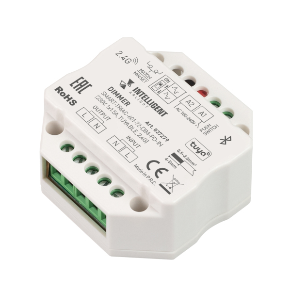INTELLIGENT ARLIGHT Диммер SMART TRIAC 601 72 DIM PD IN 5 лет INTELLIGENT ARLIGHT Диммер SMART TRIAC 601 72 DIM PD IN 5 лет